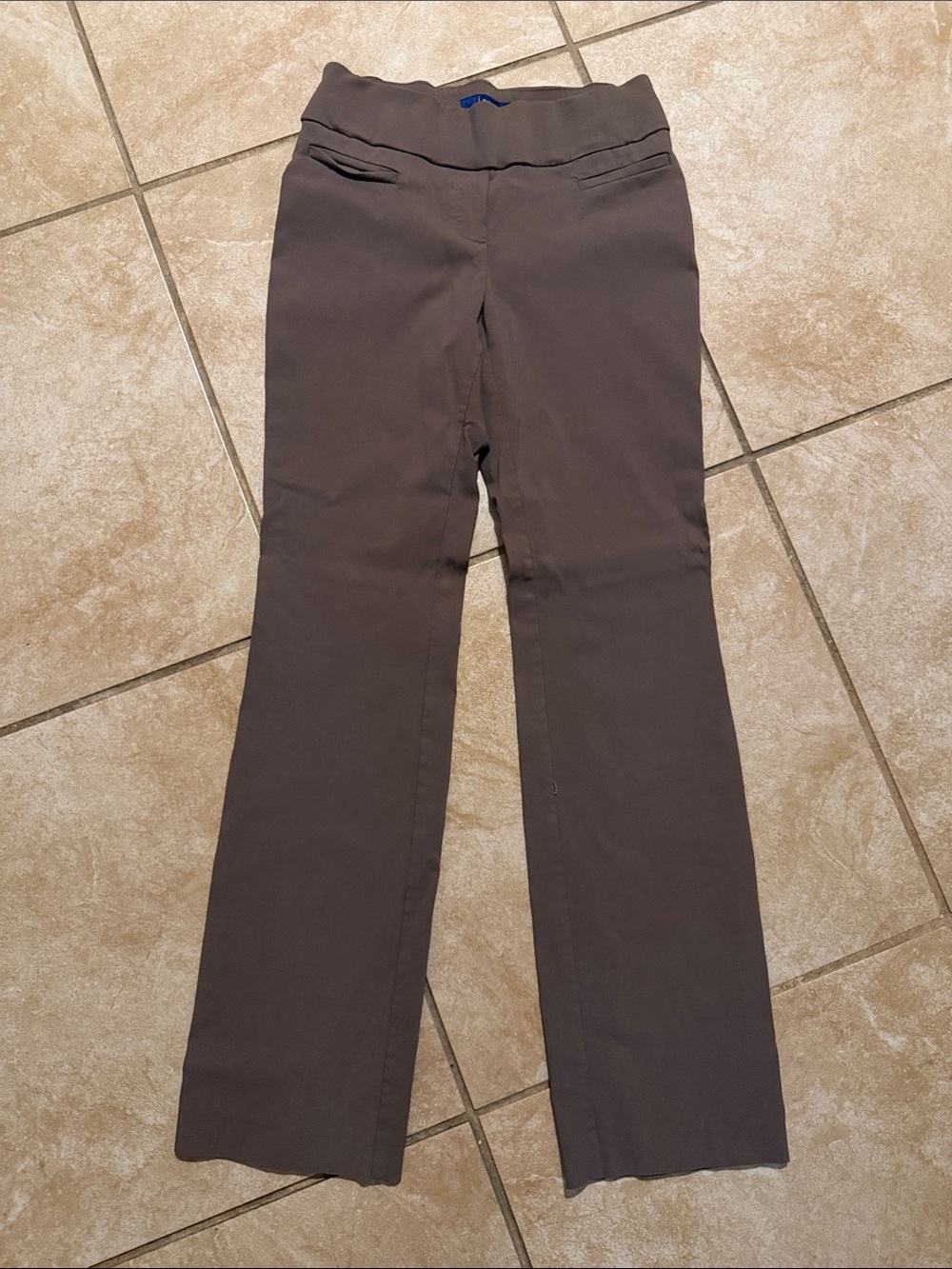 Apt. 9 Brown Bootcut Stretch Pants